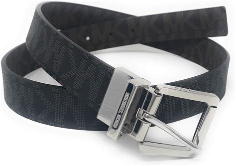 michael kors belt black|mk belt size chart.